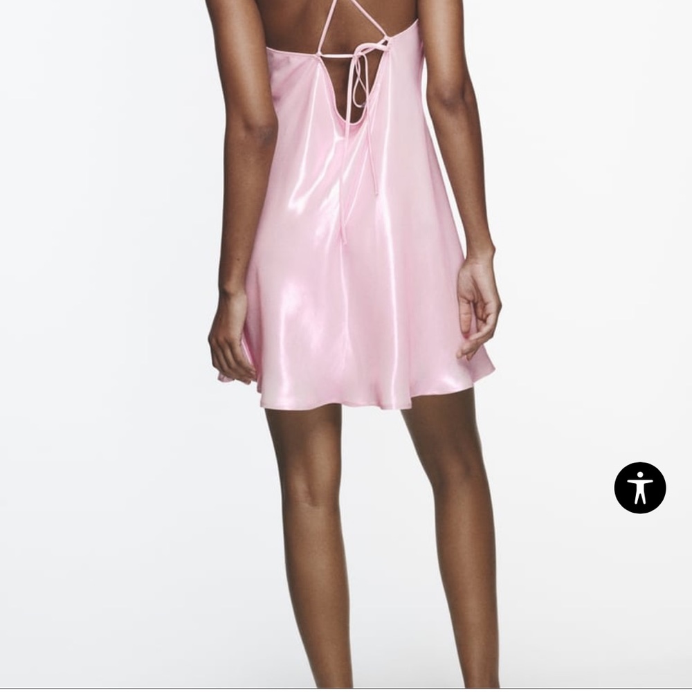 ZARA METALLIC DRESS